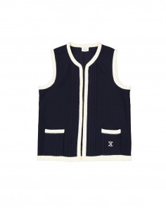 Celine women's wool knitted vest