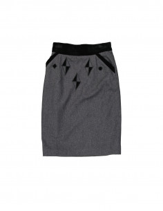 Louis Feraud women's wool skirt