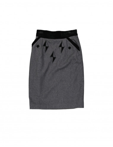 Louis Feraud women's wool skirt