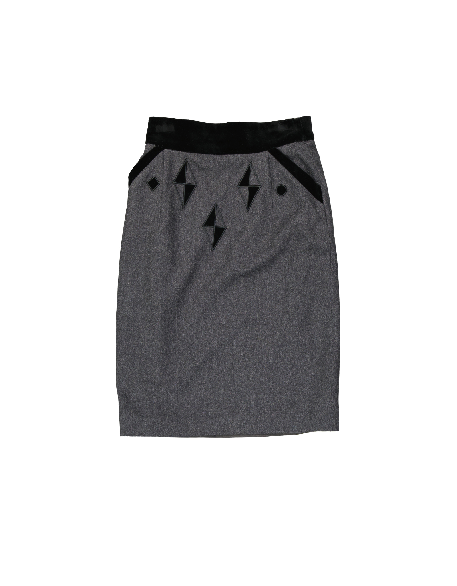 Louis Feraud women's wool skirt