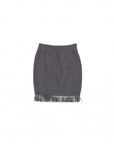 Escada women's wool knitted skirt