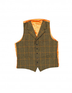 Crocket men's wool tailored vest