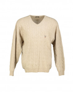 Gant men's wool V-neck sweater