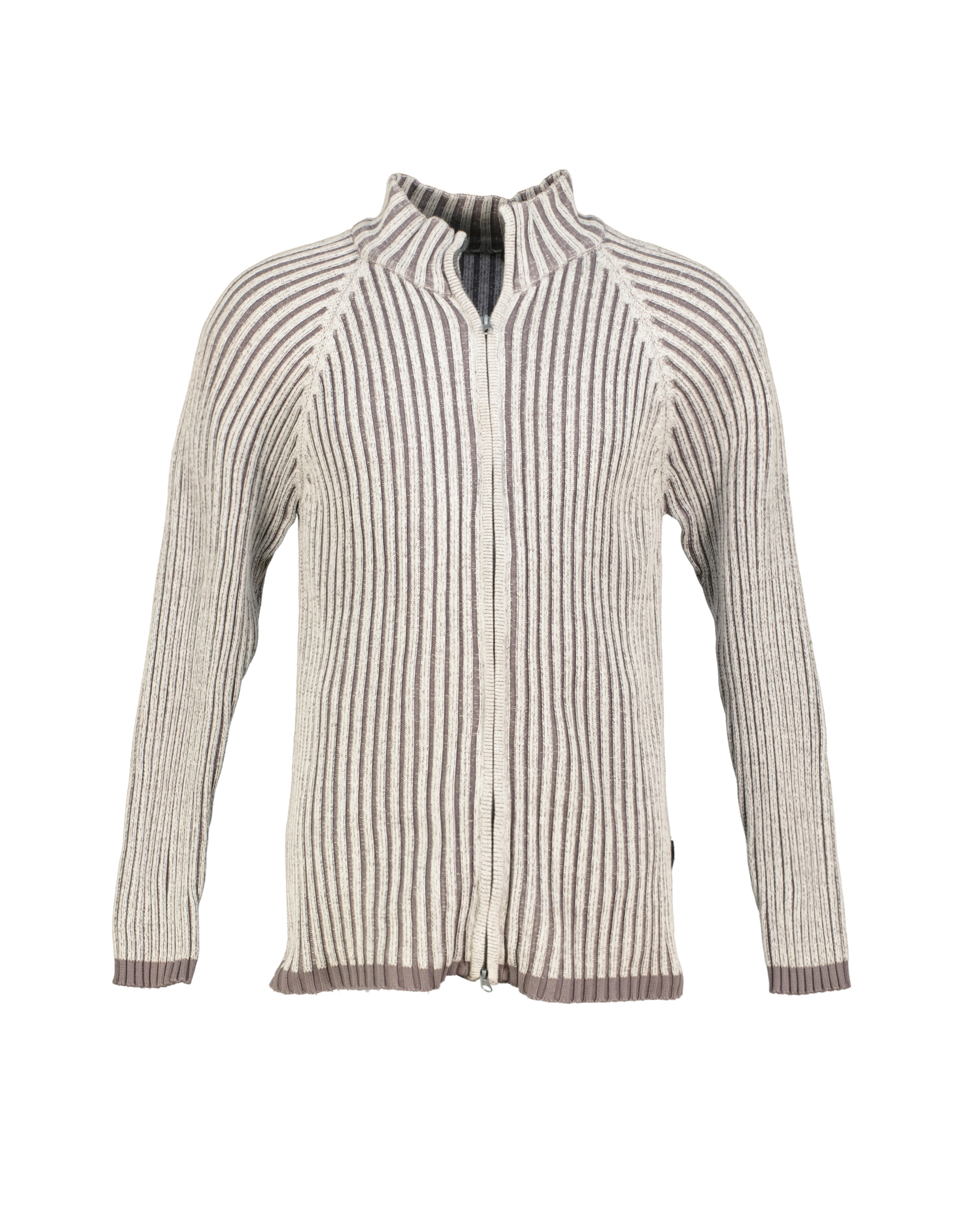 Vintage men's zip-up sweater