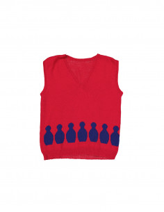 Vintage women's knitted vest