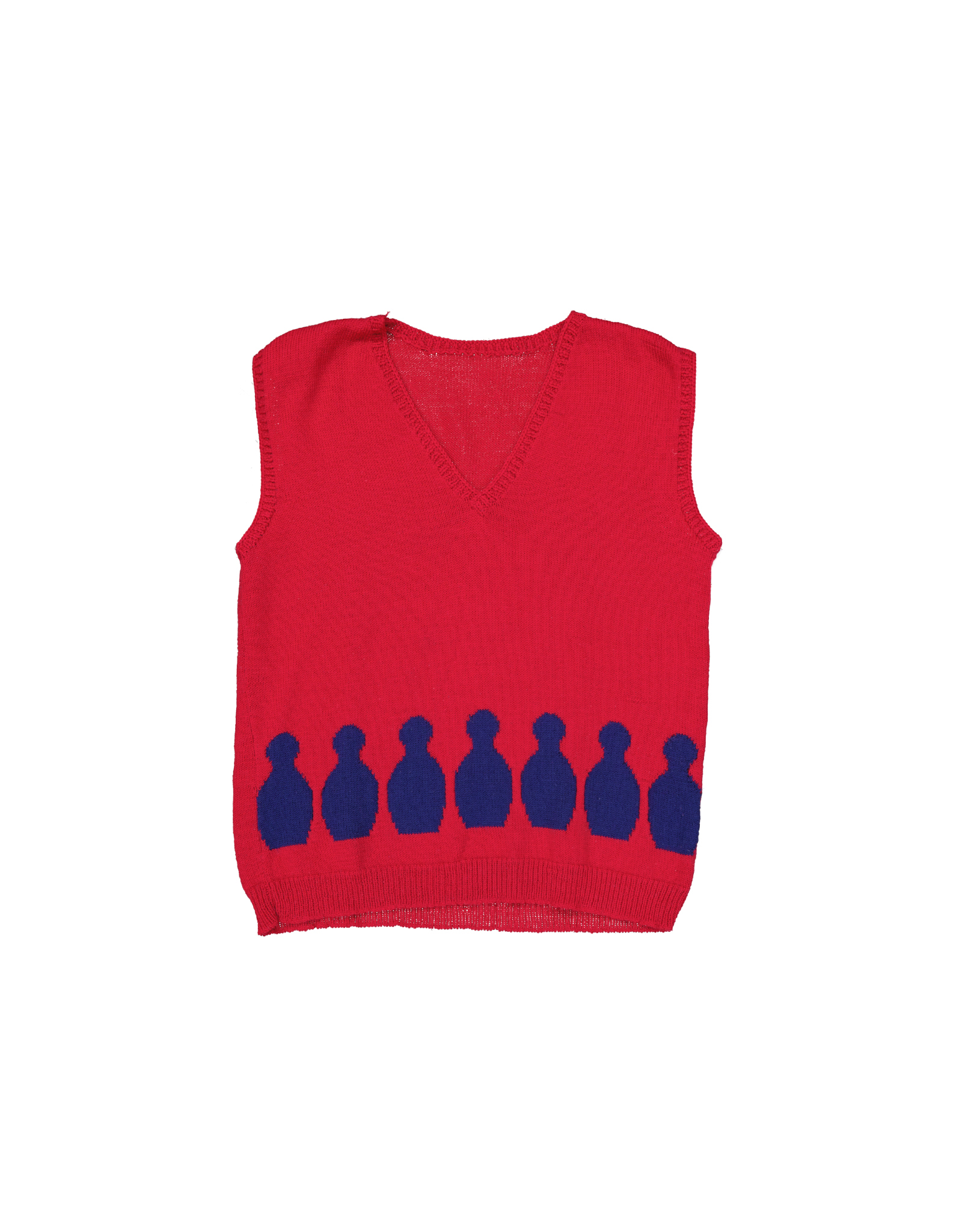 Vintage women's knitted vest