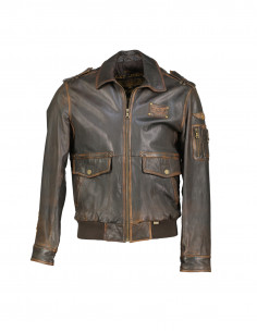 Arma men's real leather jacket