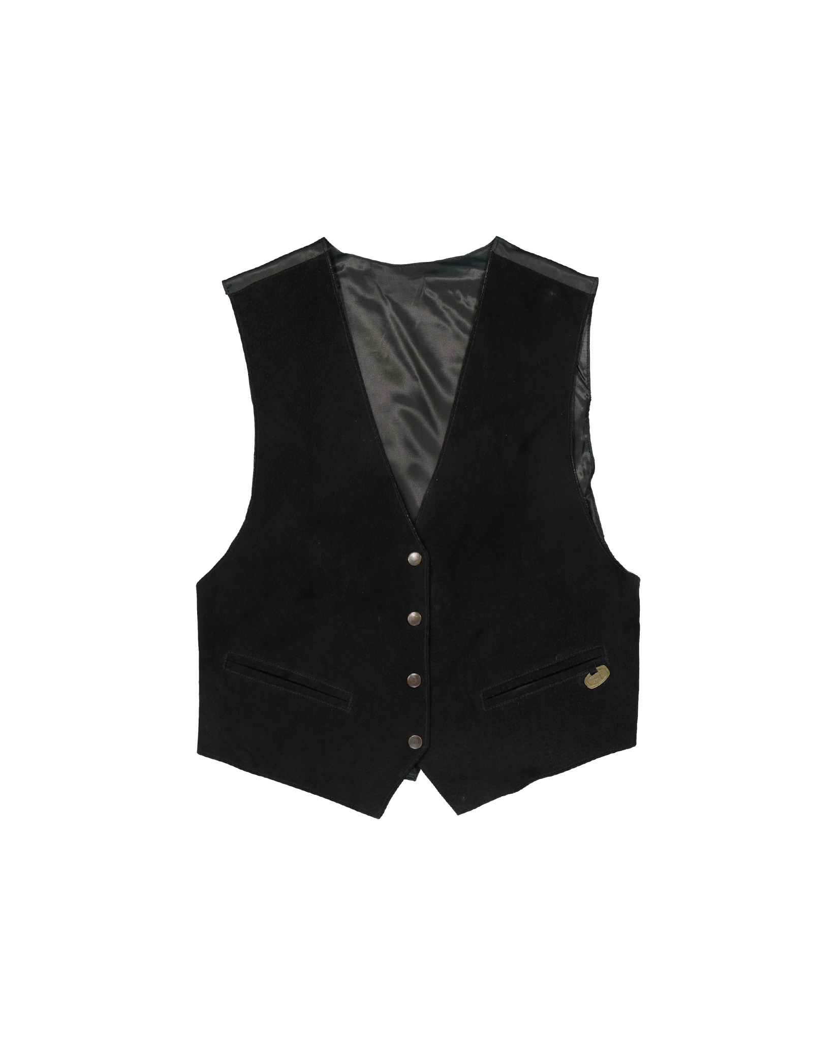 Renardo women's suede leather vest