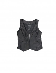 Highway women's real leather vest