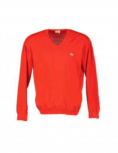 Lacoste men's wool V-neck sweater