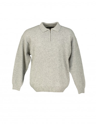 Abrams men's wool crew neck sweater