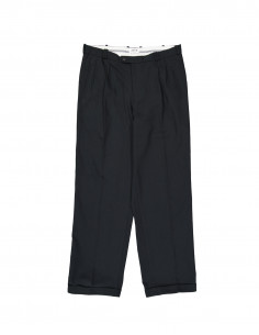 Jes men's wool pleated trousers