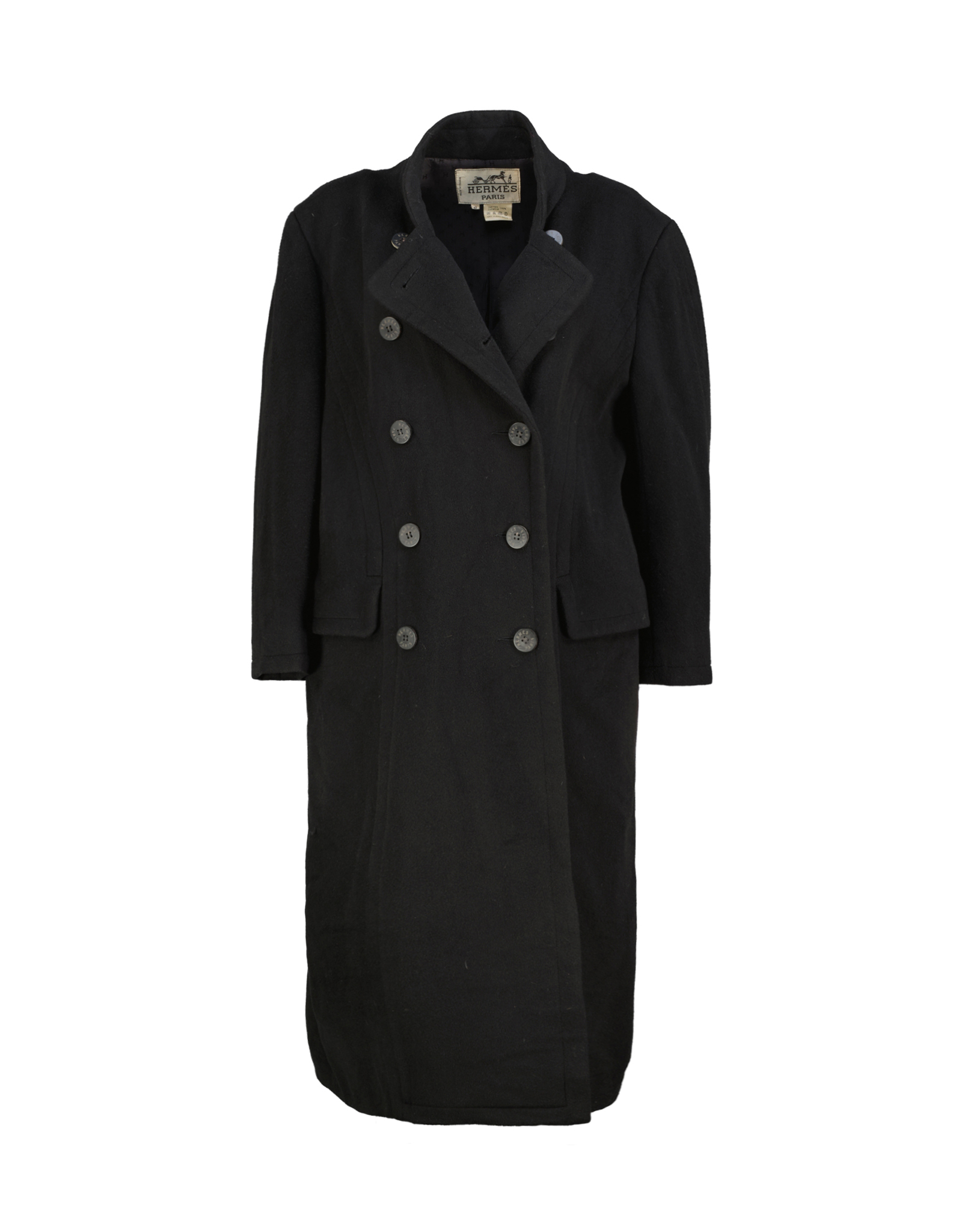 Hermes Paris women's cashmere coat