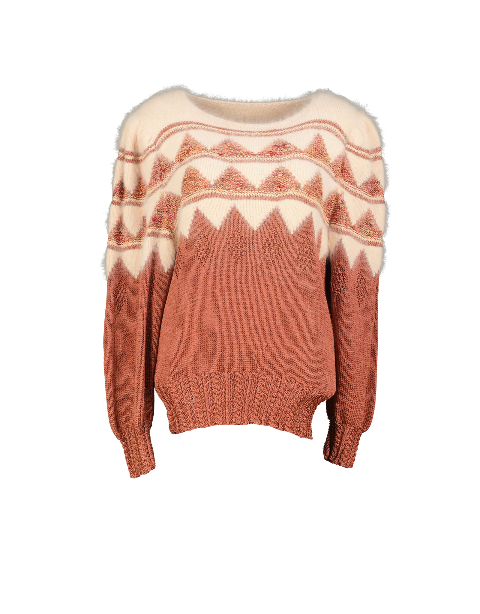 Vintage women's crew neck sweater