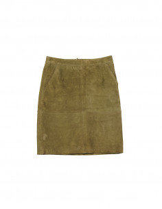 Vero Moda women's suede leather skirt