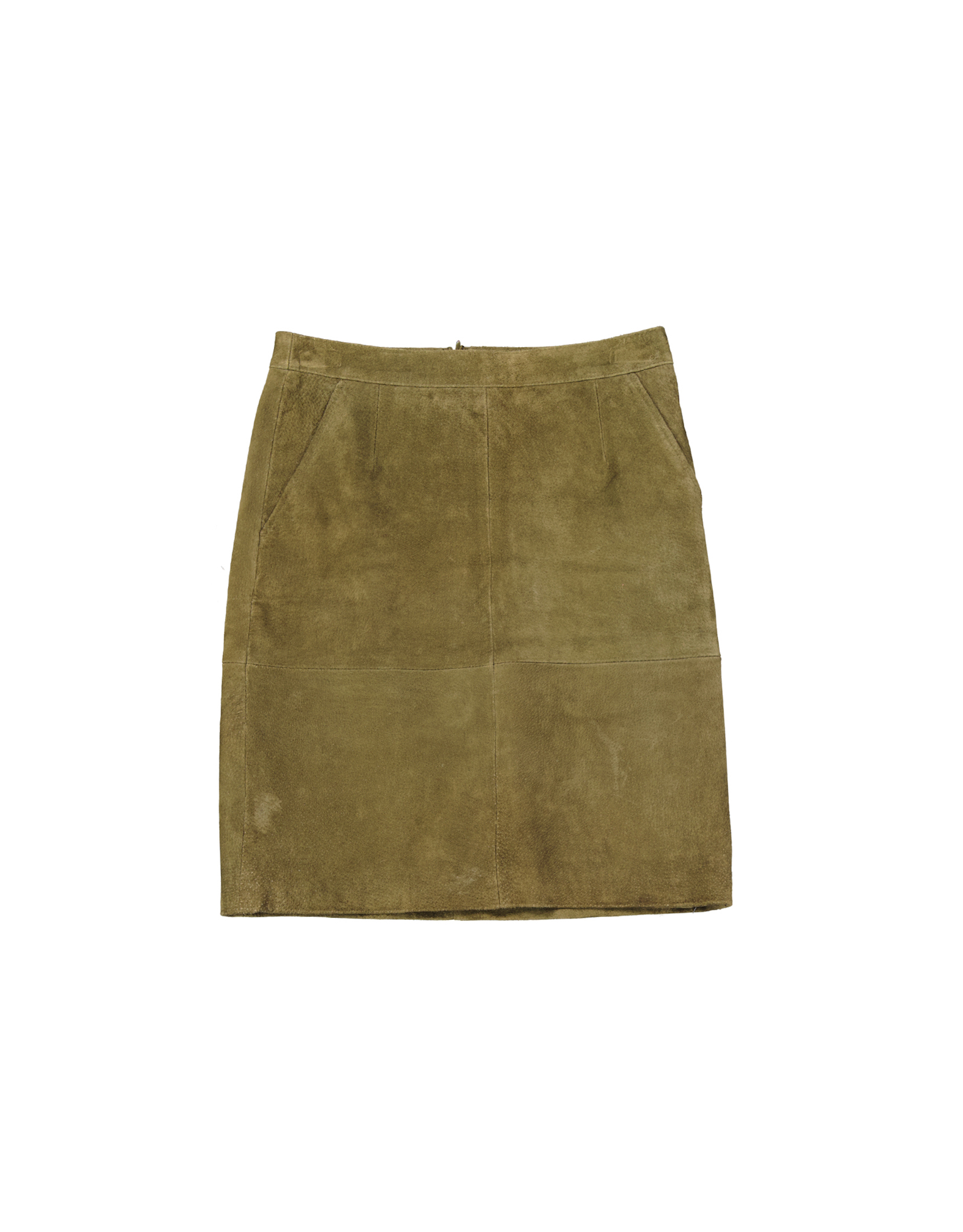 Vero Moda women's suede leather skirt