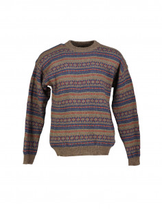 Carli Gry men's wool crew neck sweater