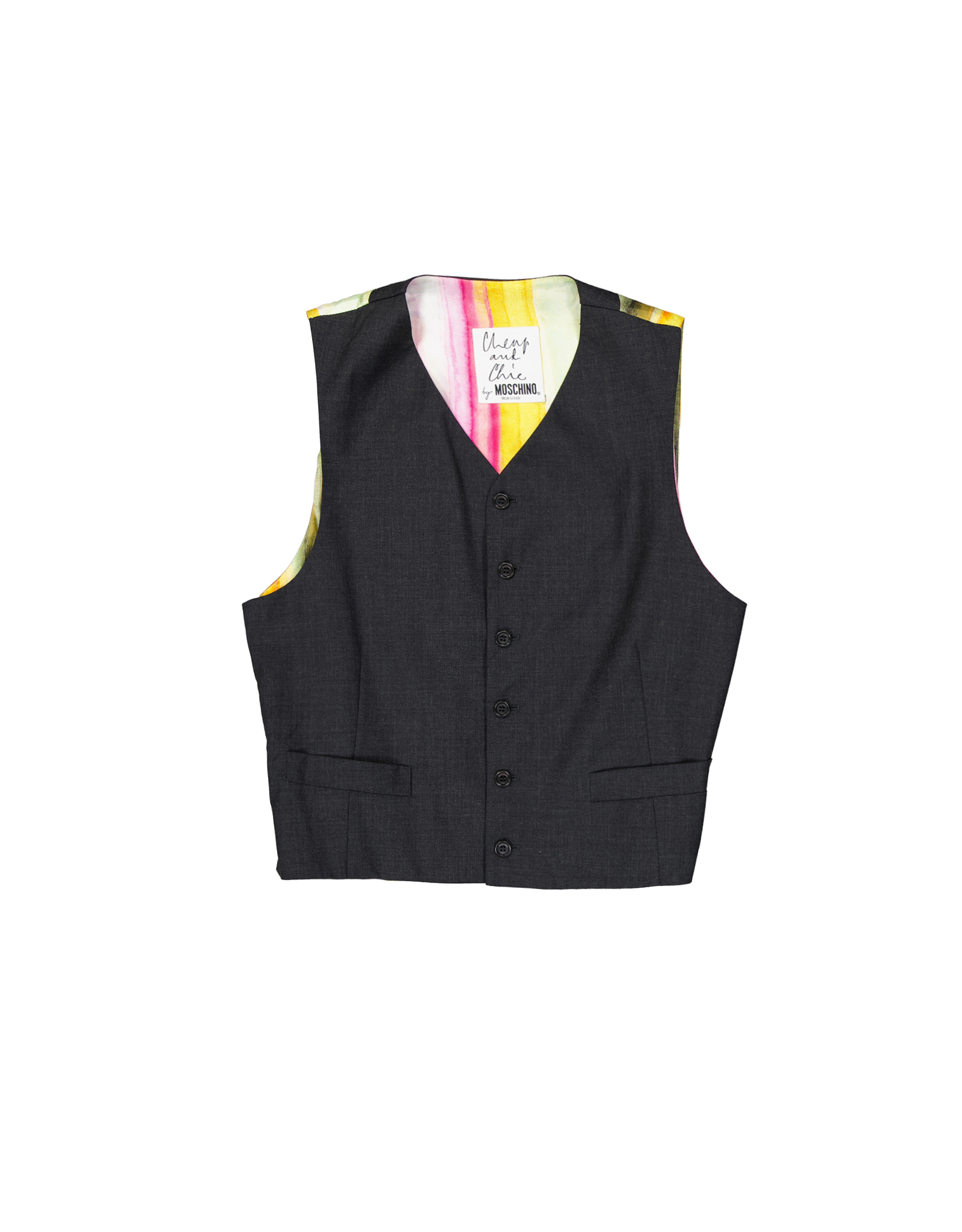 Moschino women's tailored vest