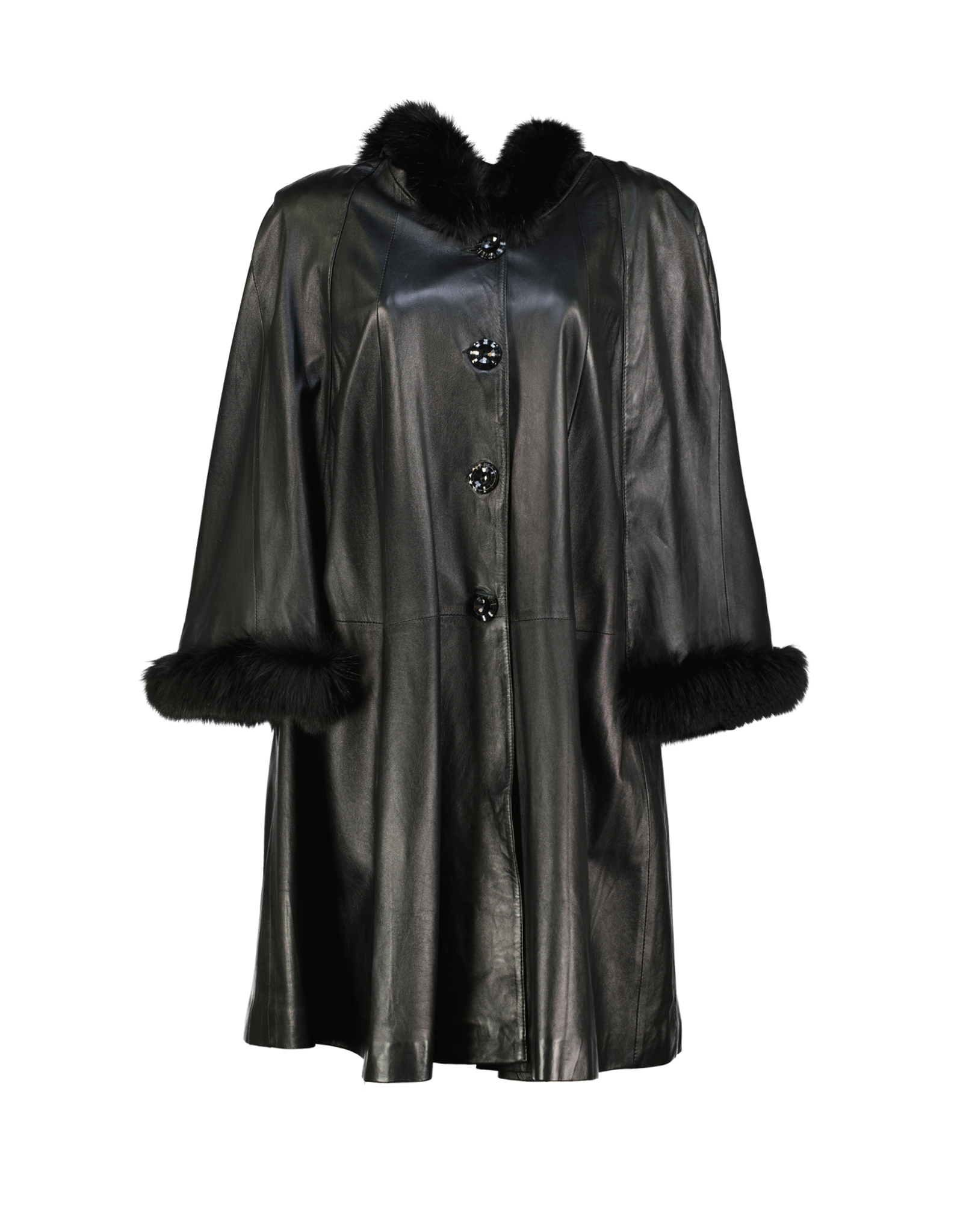 Denver women's real leather coat