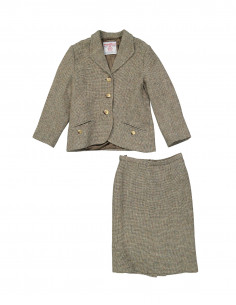 Harris Tweed women's wool suit