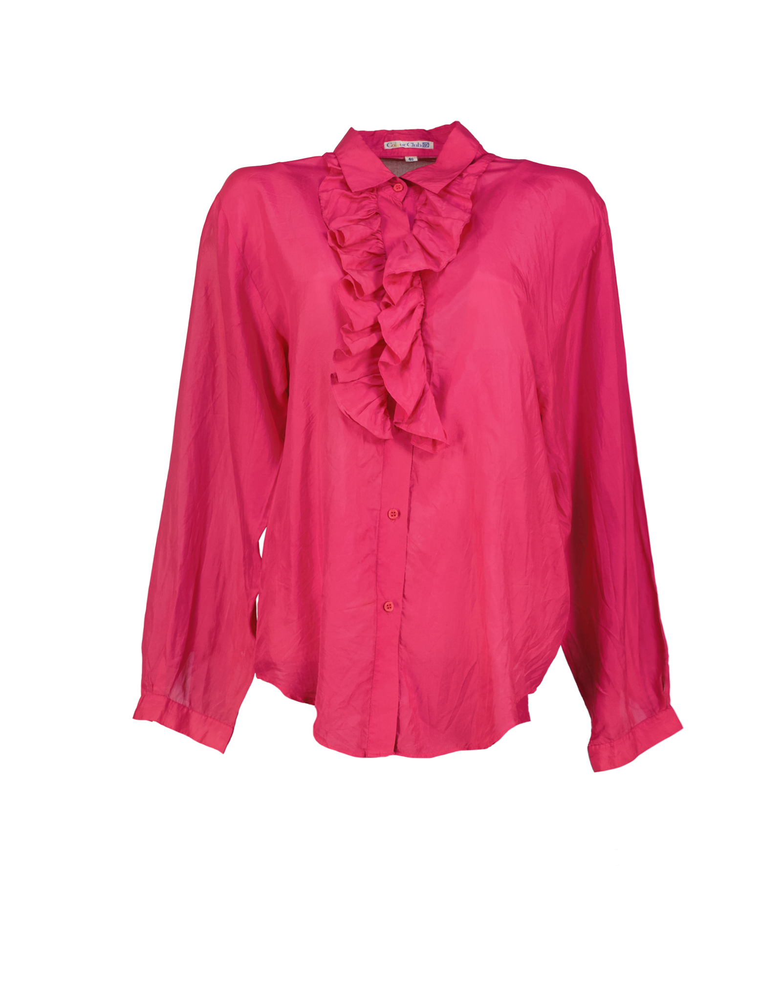 Colour Club women's silk blouse