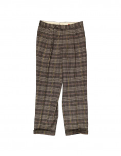 Hiltl Modell men's wool pleated trousers