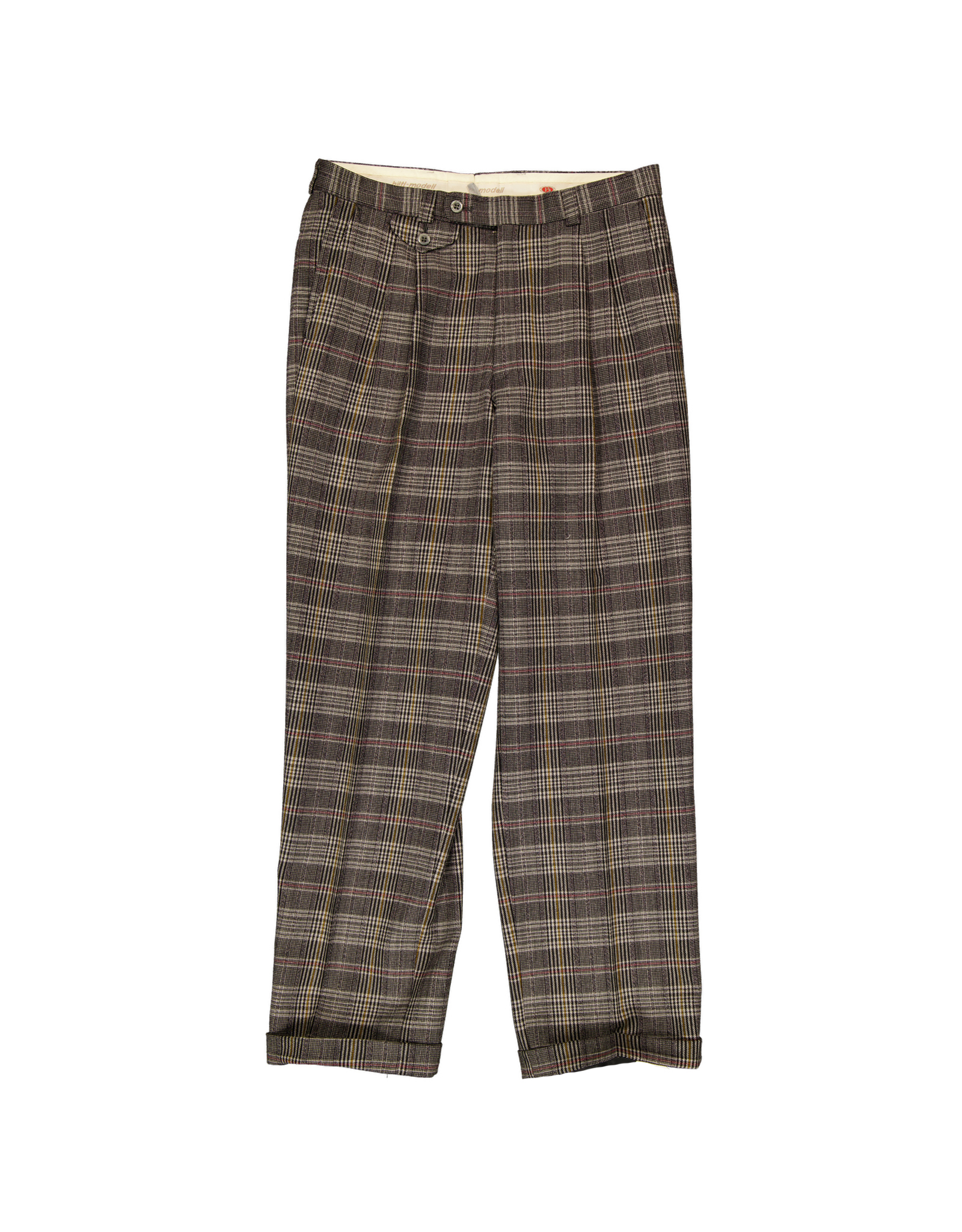 Hiltl Modell men's wool pleated trousers