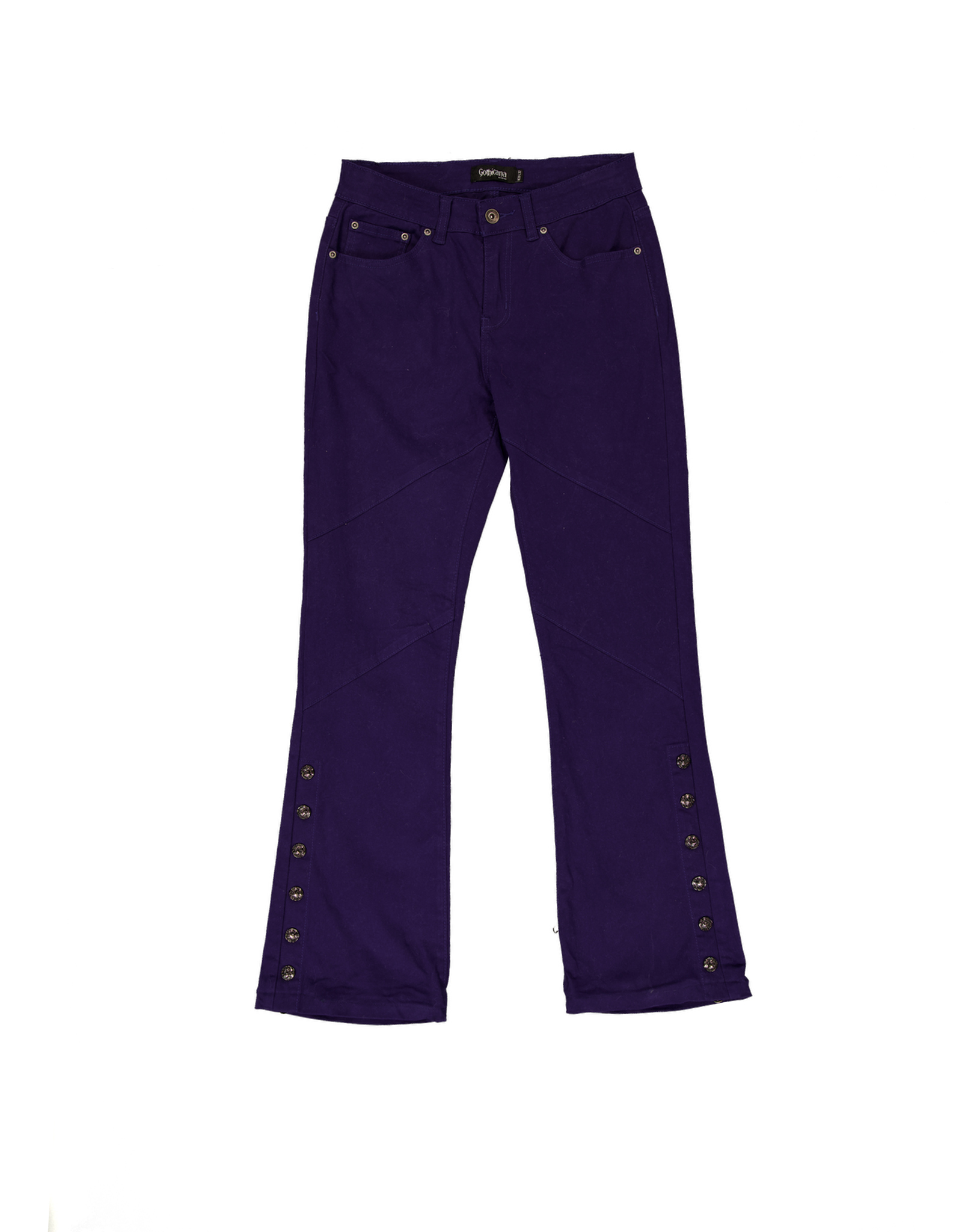 Gothicana women's flared trousers