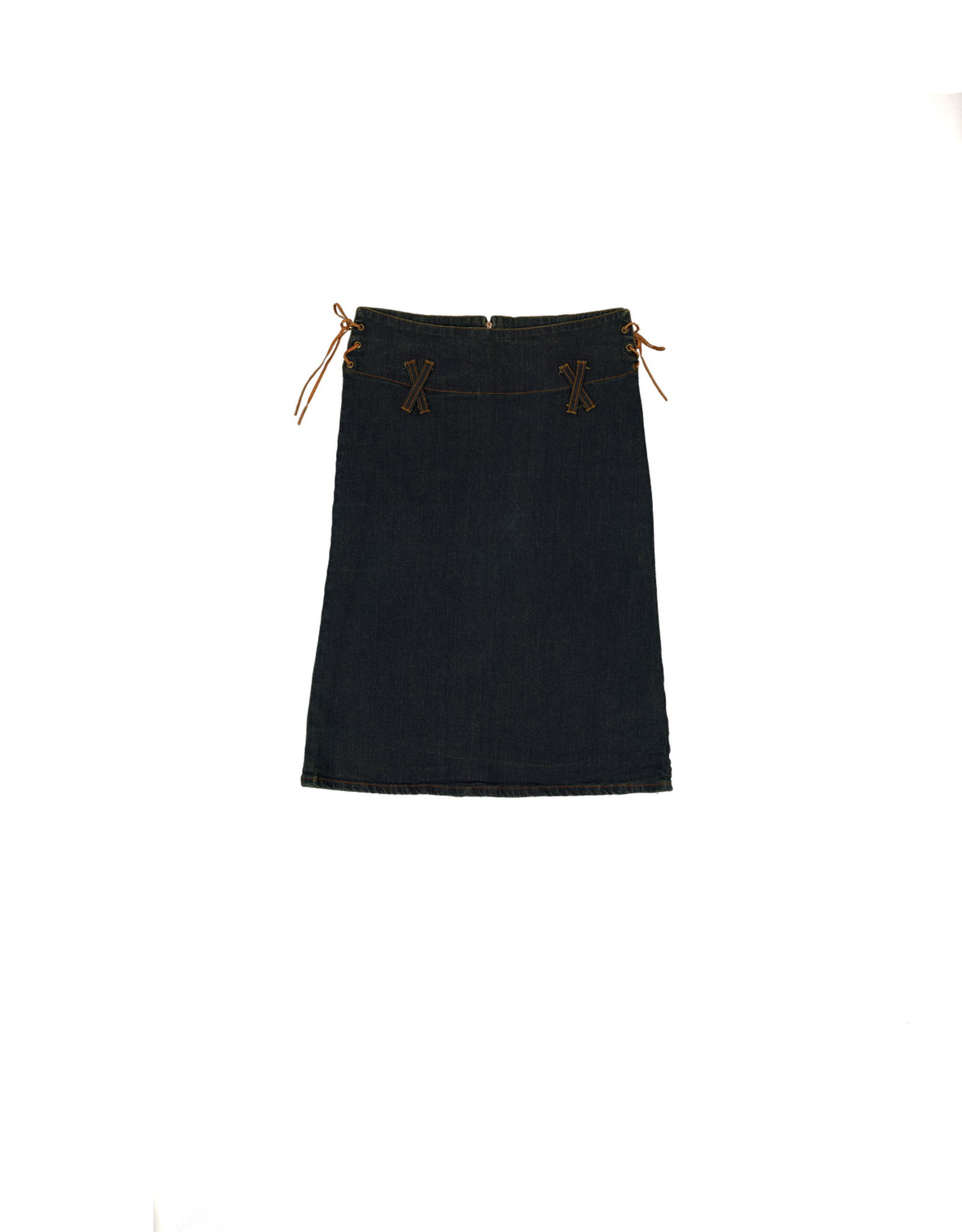 Vintage women's denim skirt