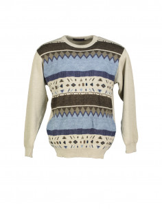 Salvatore Ferrara men's crew neck sweater