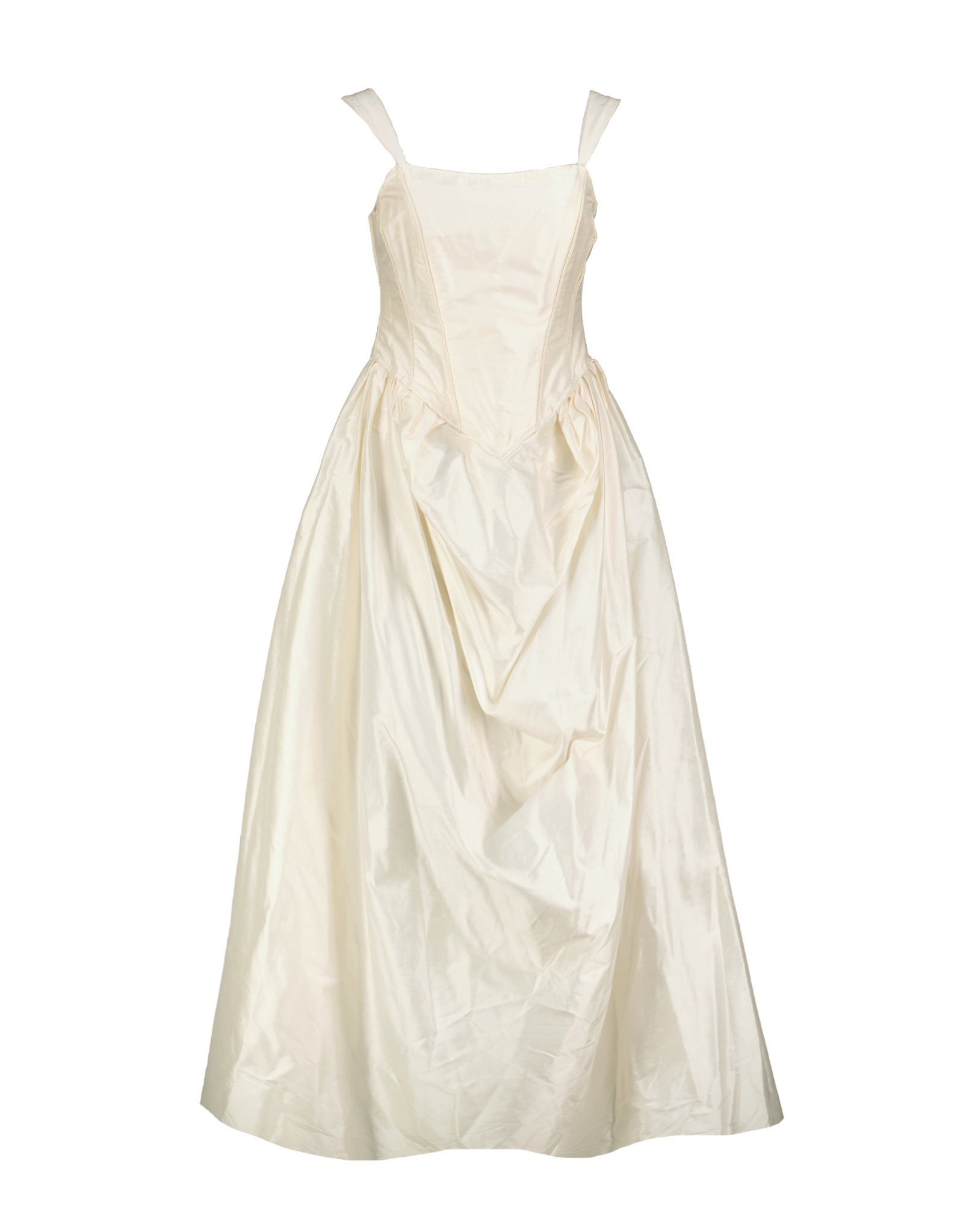 Vintage women's wedding dress