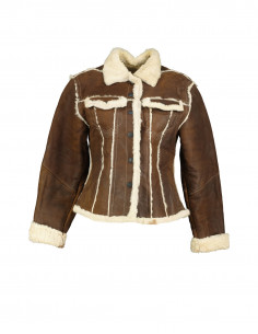 Vintage women's shearling jacket