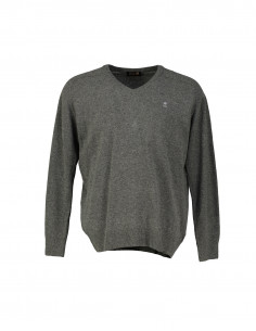 River Woods men's wool V-neck sweater