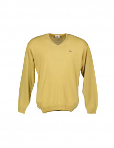 Lacoste men's wool V-neck sweater