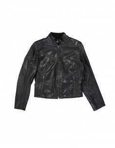 Livelo women's real leather jacket