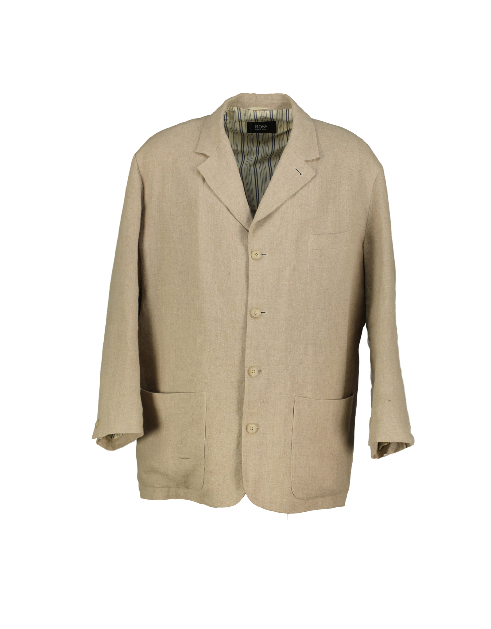 Hugo Boss men's linen tailored jacket