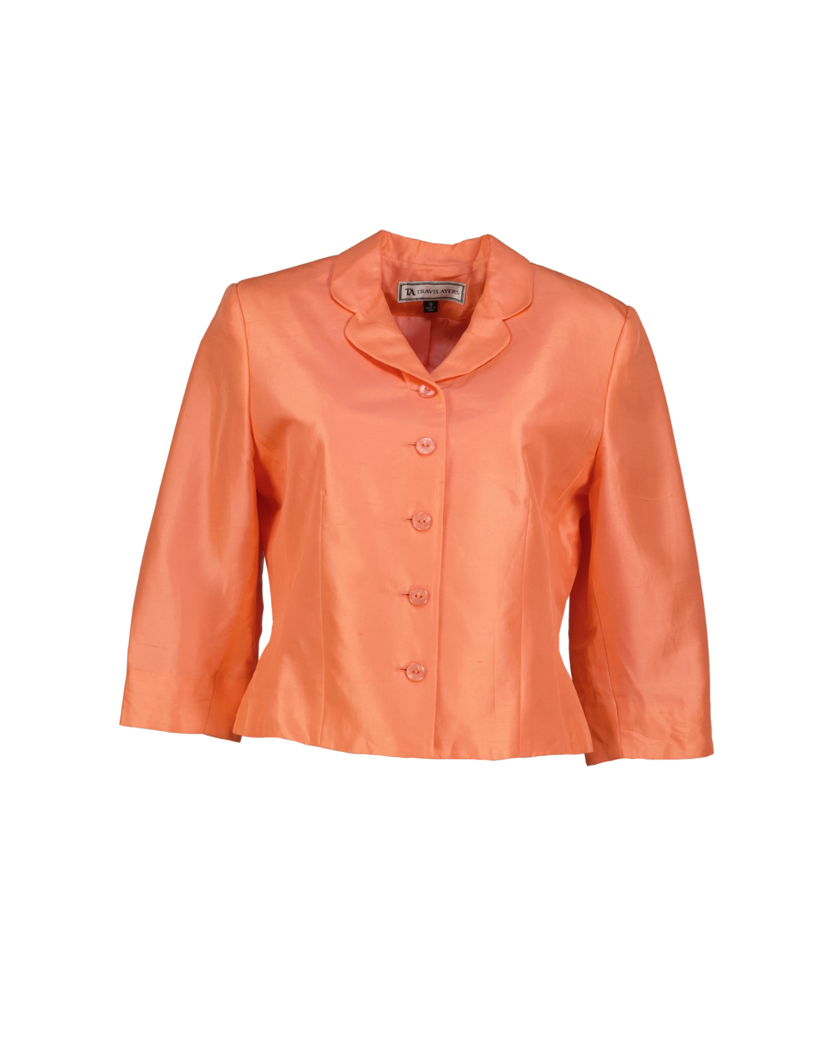 Travis Ayers women's silk cropped jacket