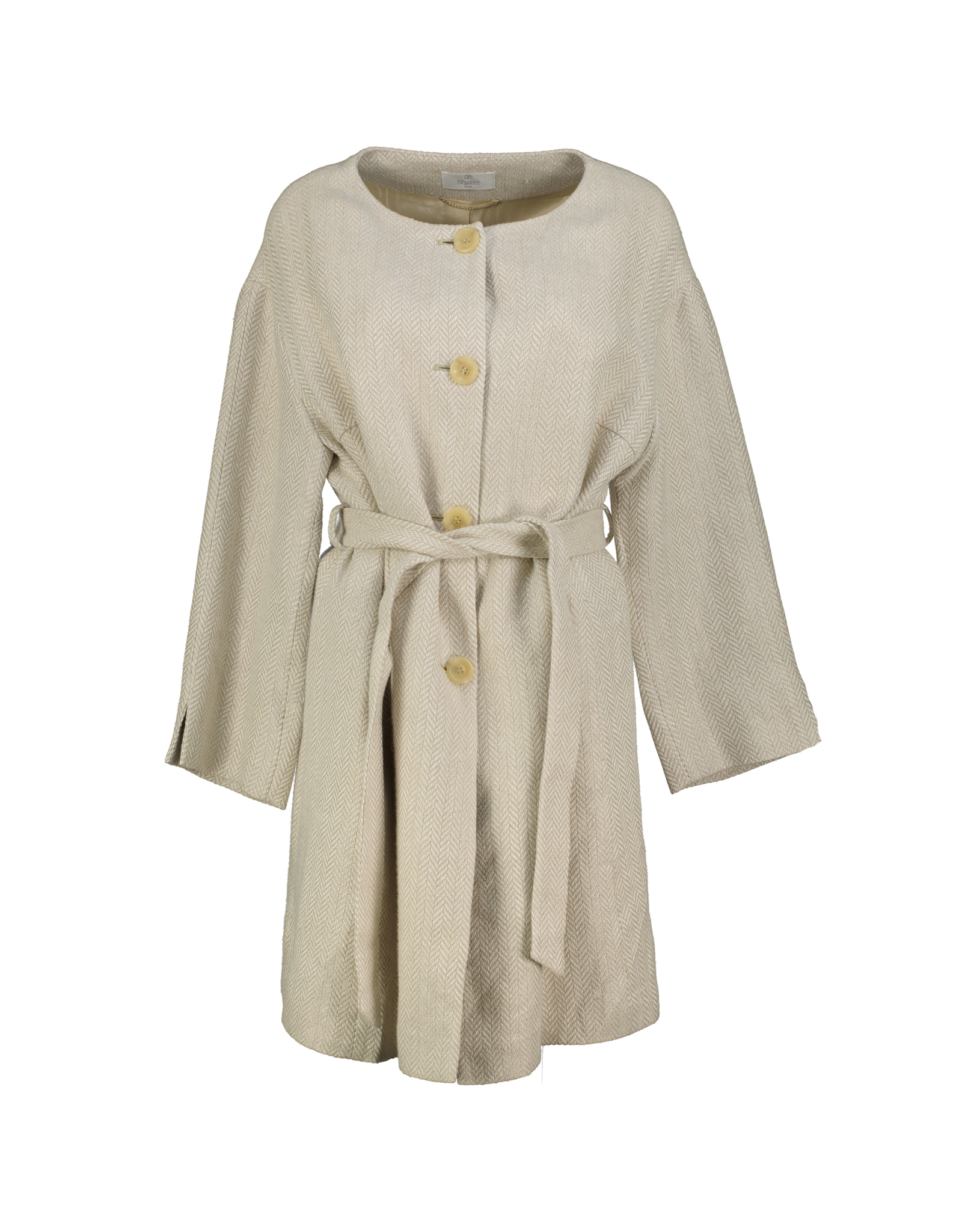 Elegance women's linen coat