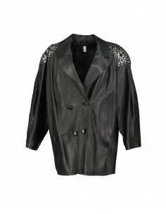 Fair Lady women's real leather jacket