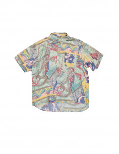 Happy Life men's silk shirt