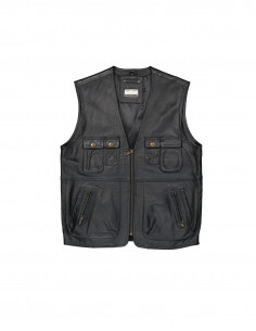 Rover & Lakes men's real leather vest