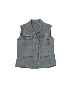 Vintage women's denim vest