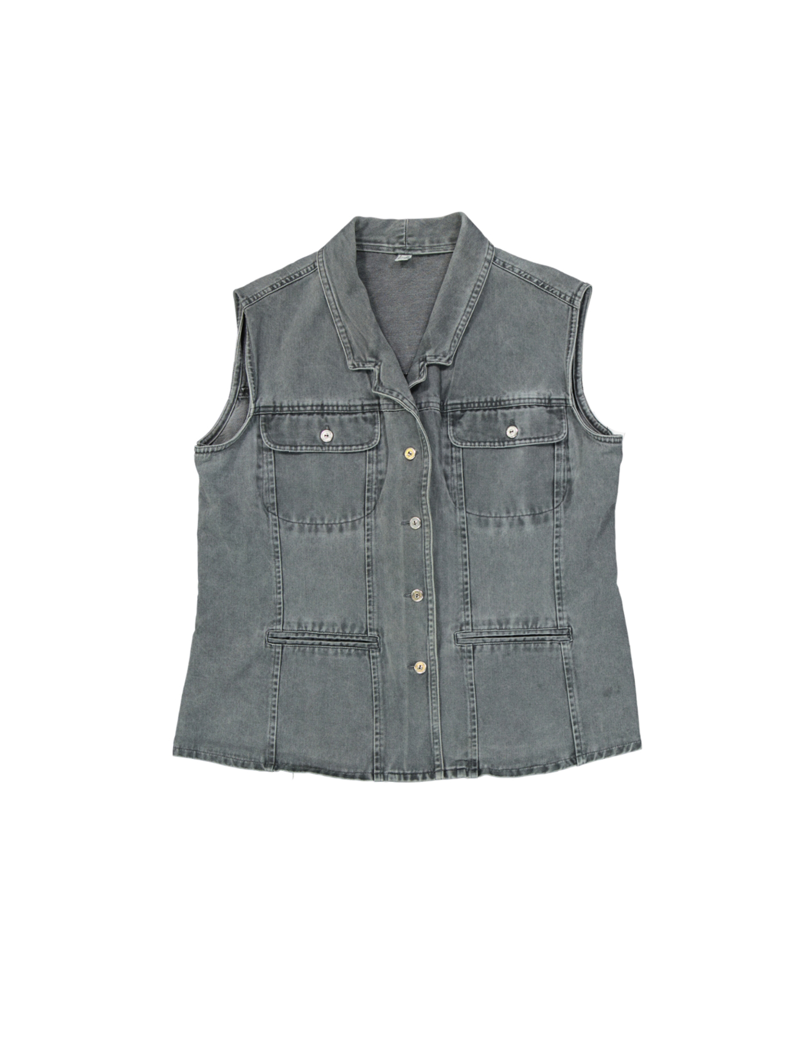 Vintage women's denim vest