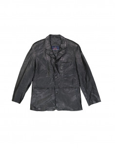 Sportswear men's real leather jacket