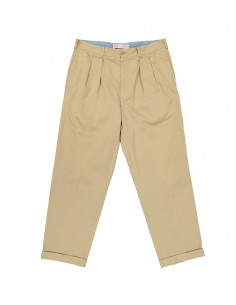 Old England men's pleated trousers