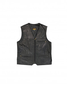 Arto men's real leather vest