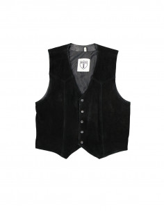 Highway men's suede leather vest