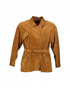 M.I.C. women's suede leather jacket