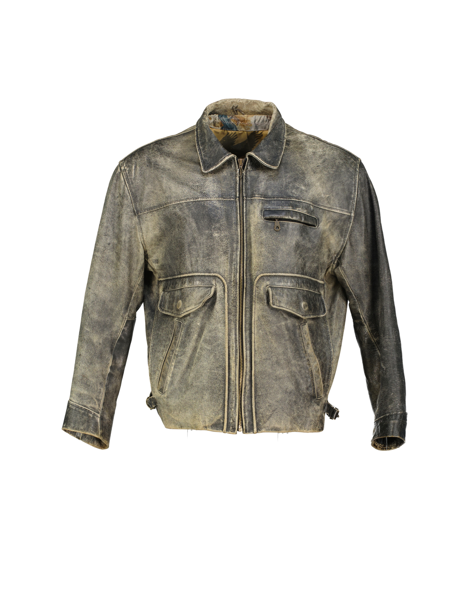 Row Taylor men's real leather jacket