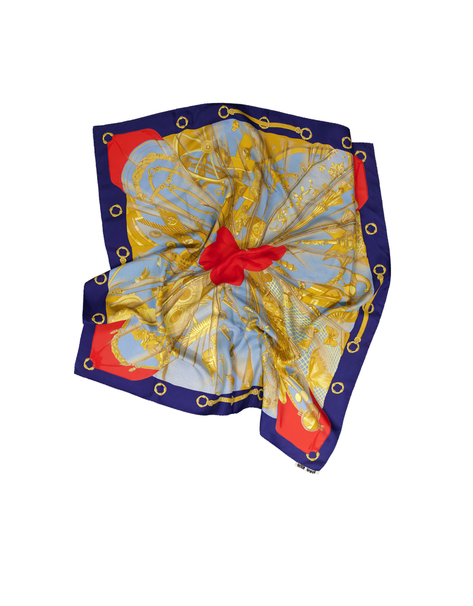 Hermes Paris women's silk scarf